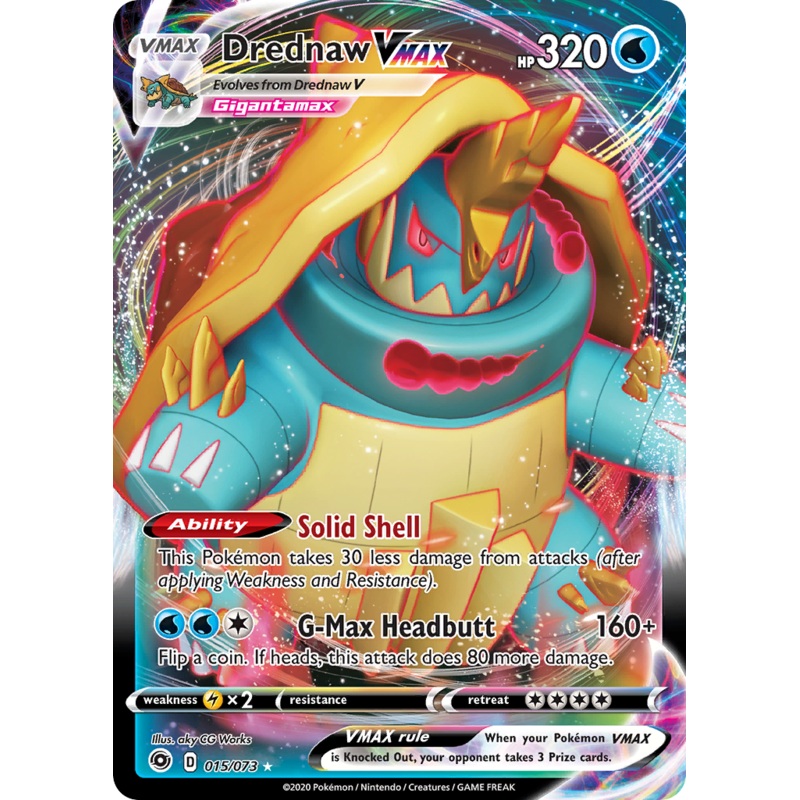 Drednaw VMAX (015/073) [Sword & Shield: Champion's Path]