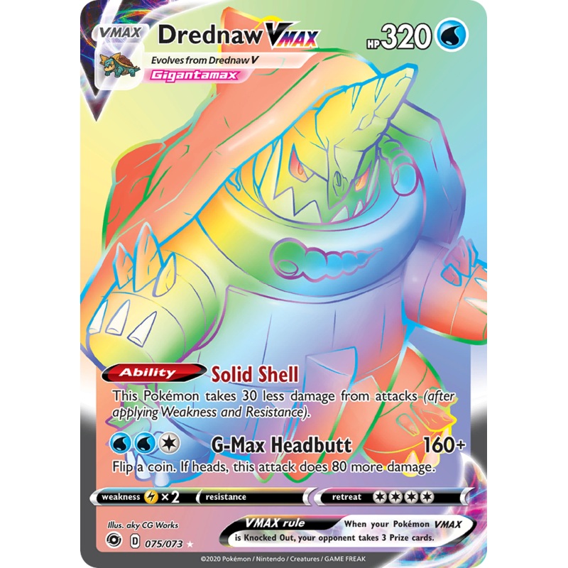 Drednaw VMAX (075/073) [Sword & Shield: Champion's Path]