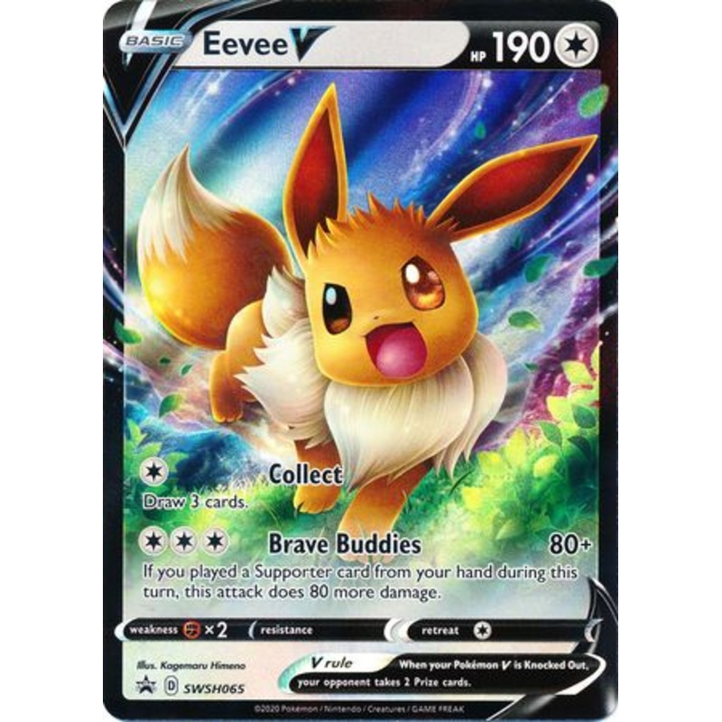 Eevee V (SWSH065) [Sword & Shield: Black Star Promos]