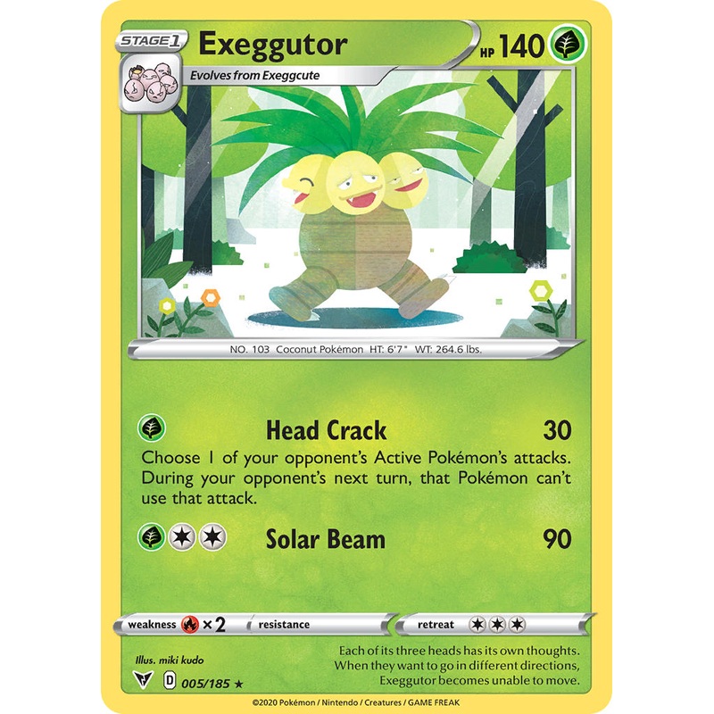 Exeggutor (005/185) [Sword & Shield: Vivid Voltage]