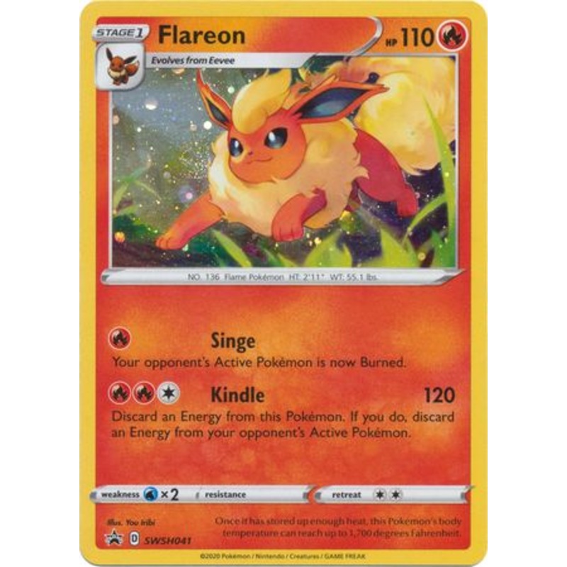 Flareon (SWSH041) [Sword & Shield: Black Star Promos]