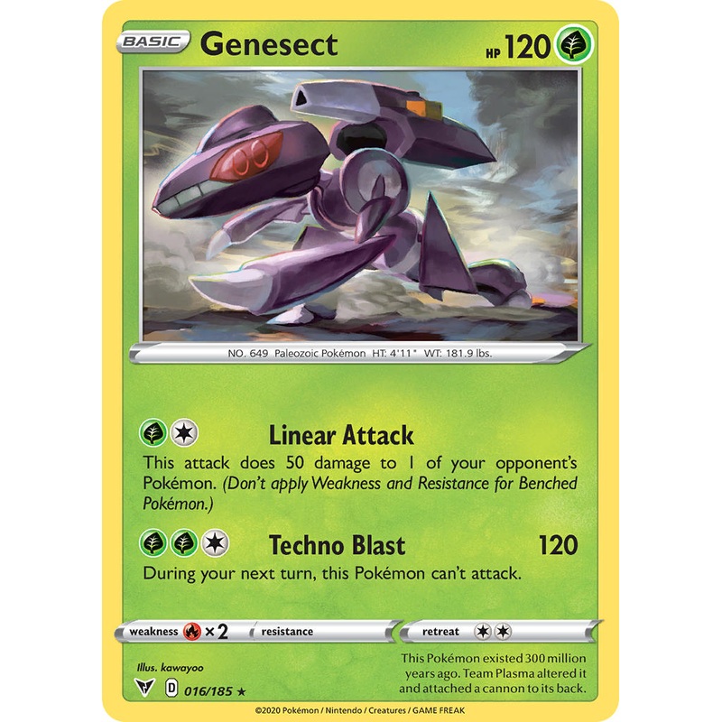 Genesect (016/185) [Sword & Shield: Vivid Voltage]