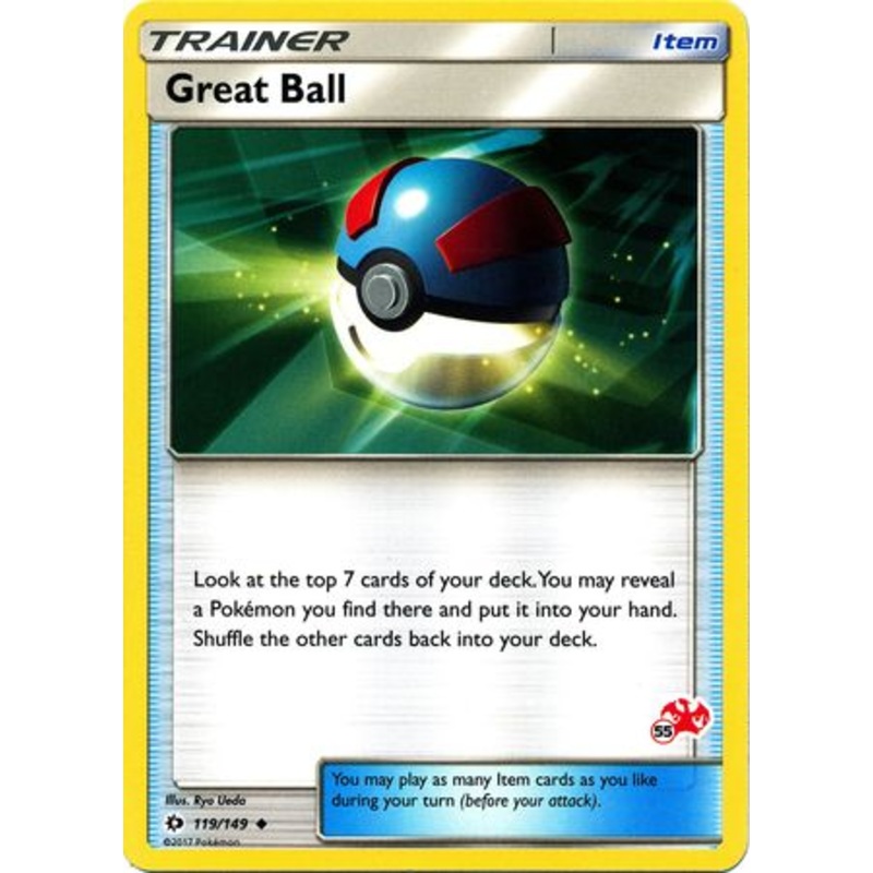 Great Ball (119/149) (Charizard Stamp #55) [Battle Academy 2020]