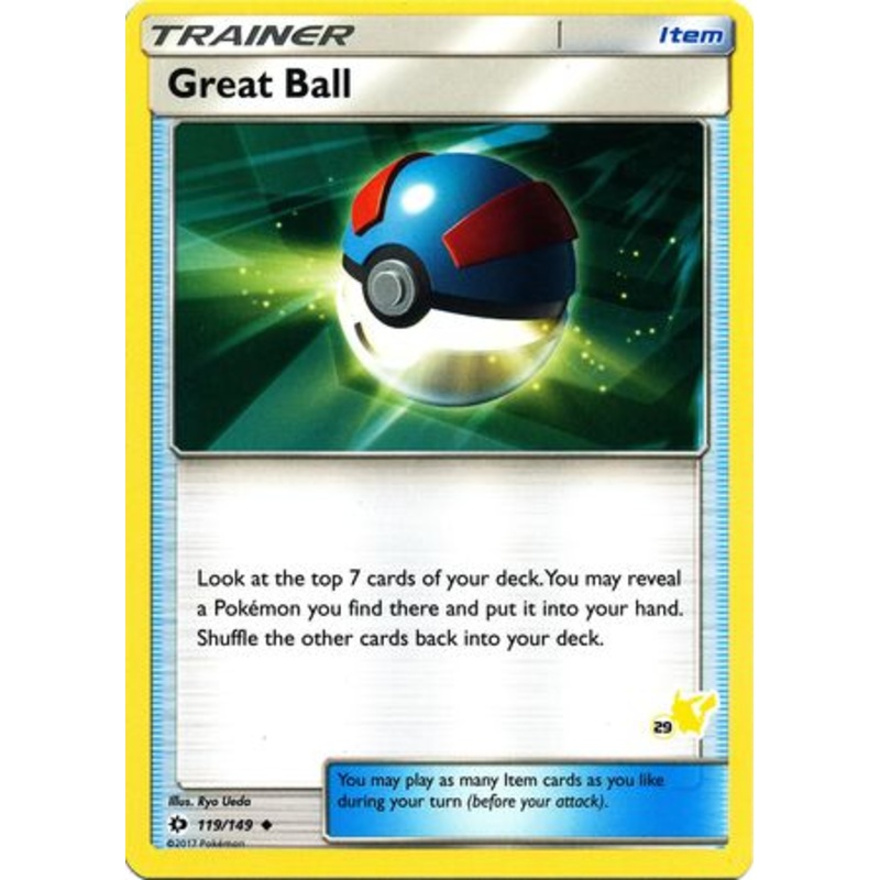 Great Ball (119/149) (Pikachu Stamp #29) [Battle Academy 2020]