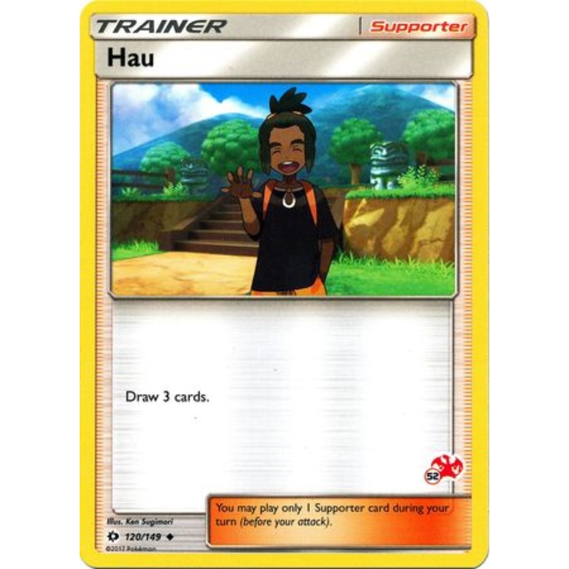 Hau (120/149) (Charizard Stamp #52) [Battle Academy 2020]