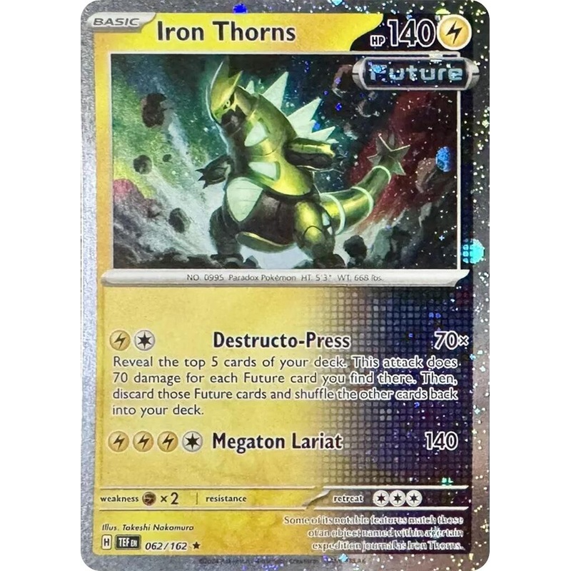 Iron Thorns (062/162) (Cosmos Holo) [Miscellaneous Cards]