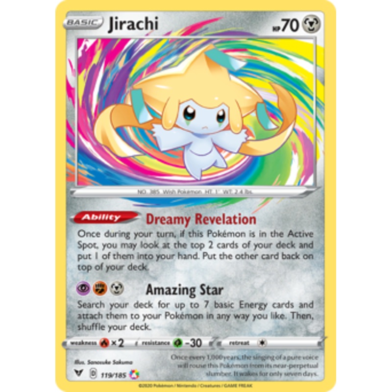 Jirachi (119/185) [Sword & Shield: Vivid Voltage]