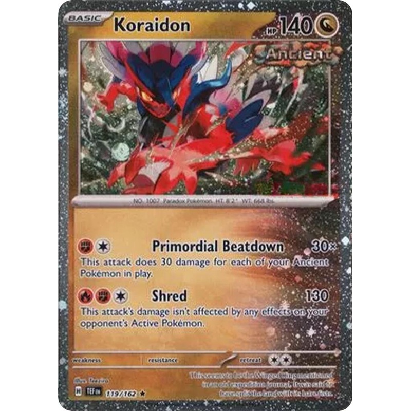 Koraidon (119/162) (Cosmos Holo) [Miscellaneous Cards]