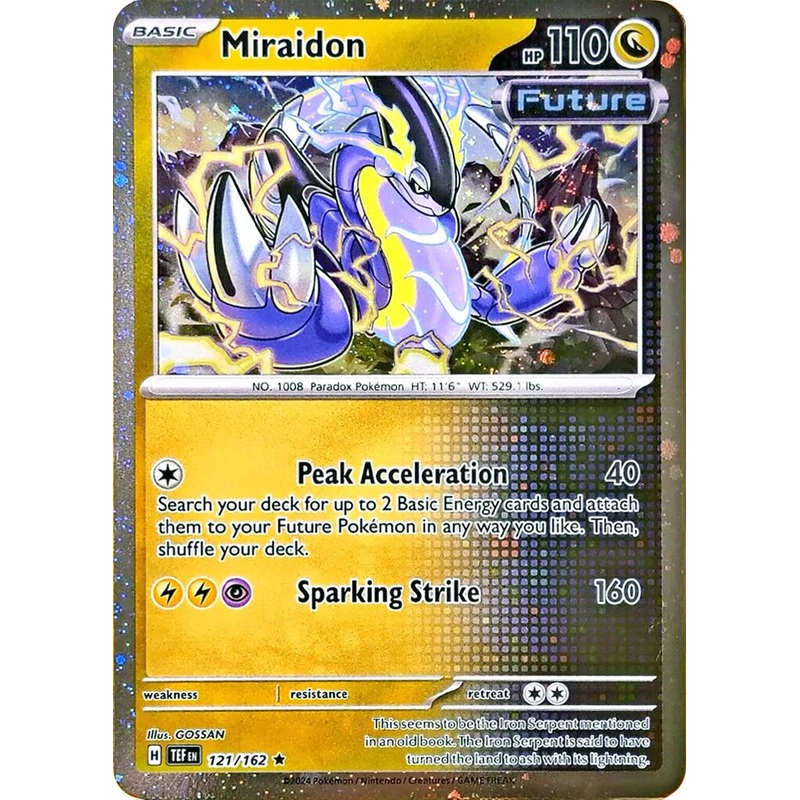 Miraidon (121/162) (Cosmos Holo) [Miscellaneous Cards]