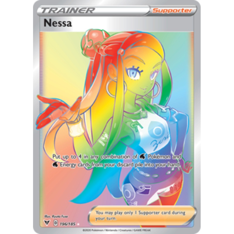 Nessa (196/185) [Sword & Shield: Vivid Voltage]
