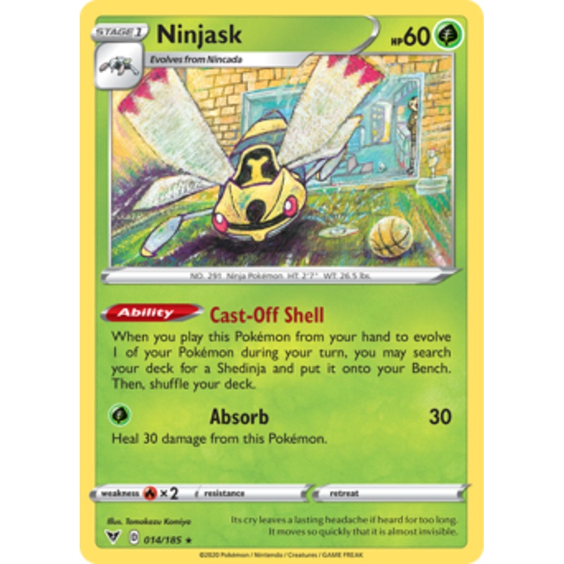 Ninjask (014/185) [Sword & Shield: Vivid Voltage]