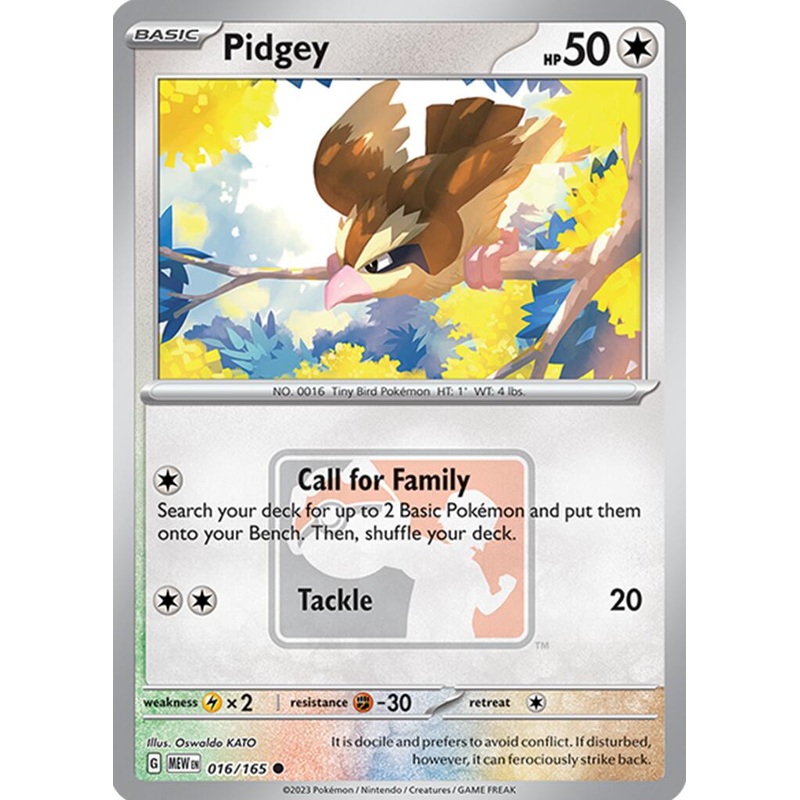 Pidgey (016/165) [League & Championship Cards]