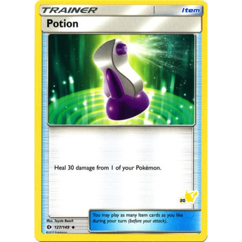 Potion (127/149) (Pikachu Stamp #20) [Battle Academy 2020]
