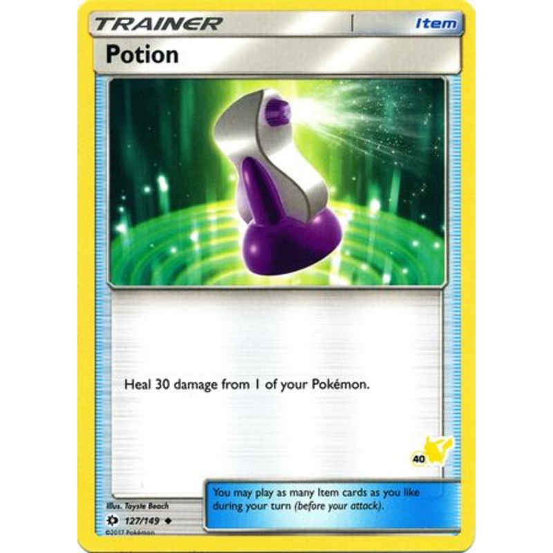 Potion (127/149) (Pikachu Stamp #40) [Battle Academy 2020]
