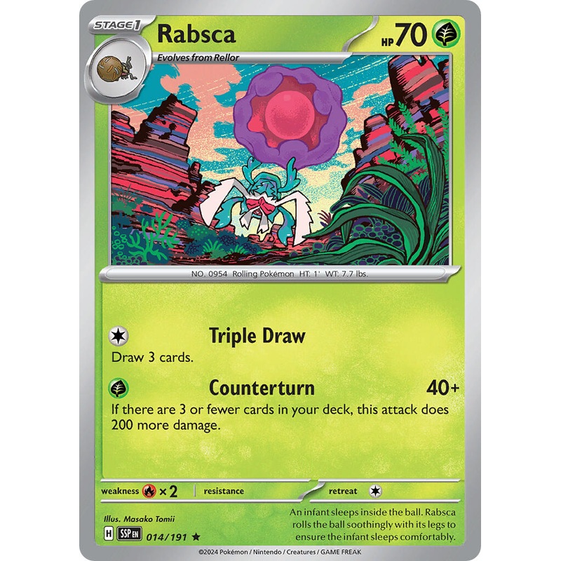 Rabsca (014/191) (Theme Deck Exclusive) [Scarlet & Violet: Surging Sparks]