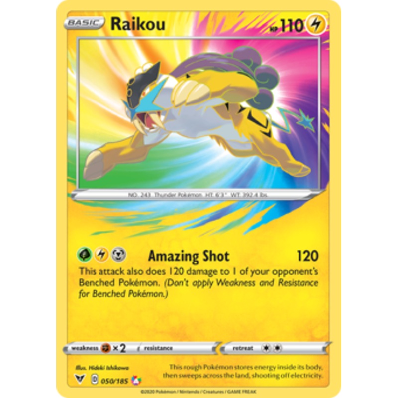 Raikou (050/185) [Sword & Shield: Vivid Voltage]