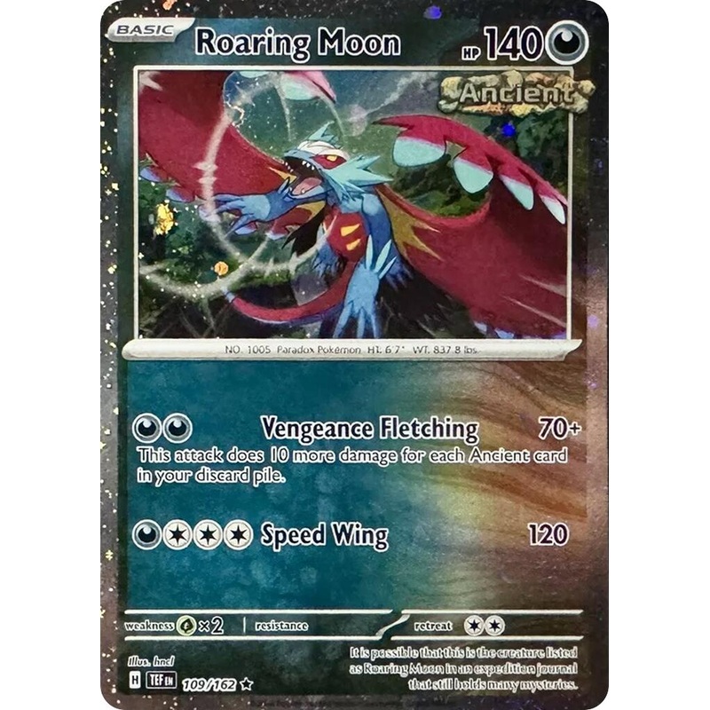 Roaring Moon (109/162) (Cosmos Holo) [Miscellaneous Cards]