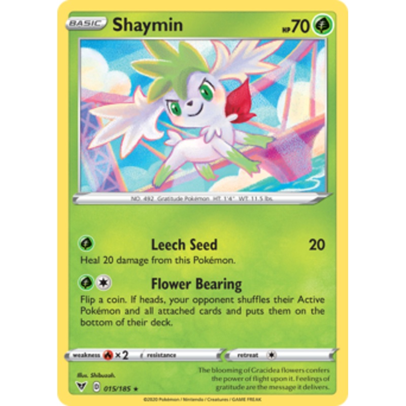 Shaymin (015/185) [Sword & Shield: Vivid Voltage]