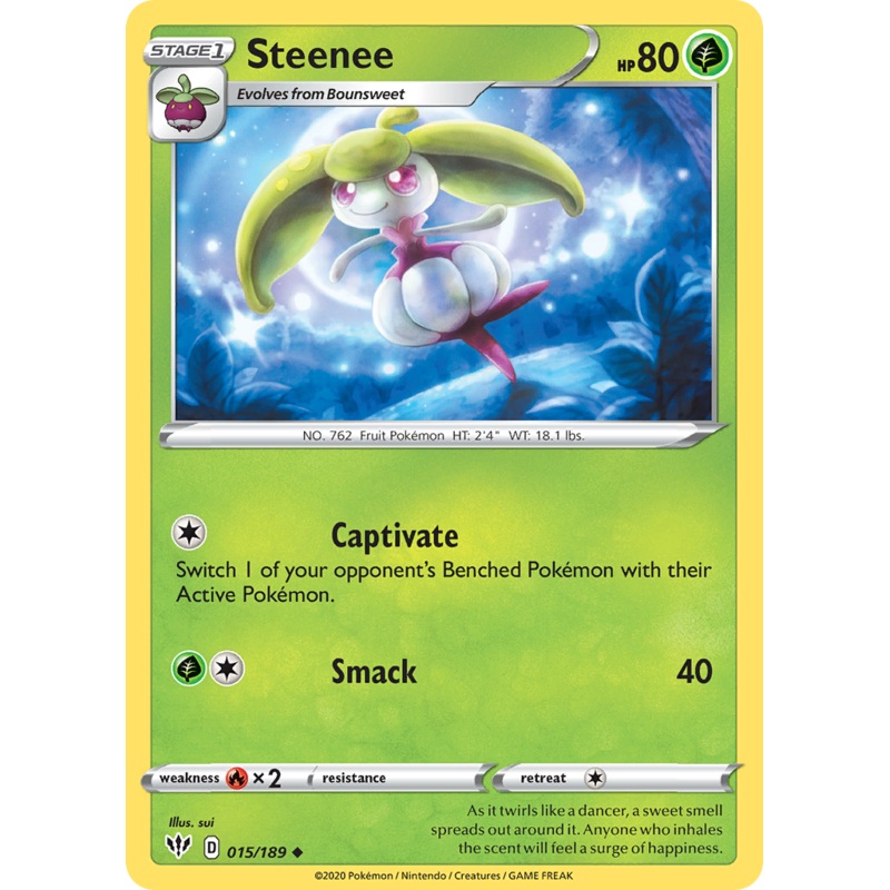 Steenee (015/189) [Sword & Shield: Darkness Ablaze]