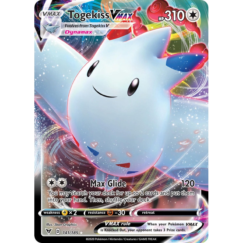 Togekiss VMAX (141/185) [Sword & Shield: Vivid Voltage]