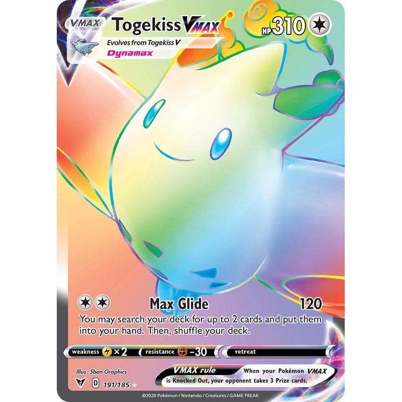 Togekiss VMAX (191/185) [Sword & Shield: Vivid Voltage]