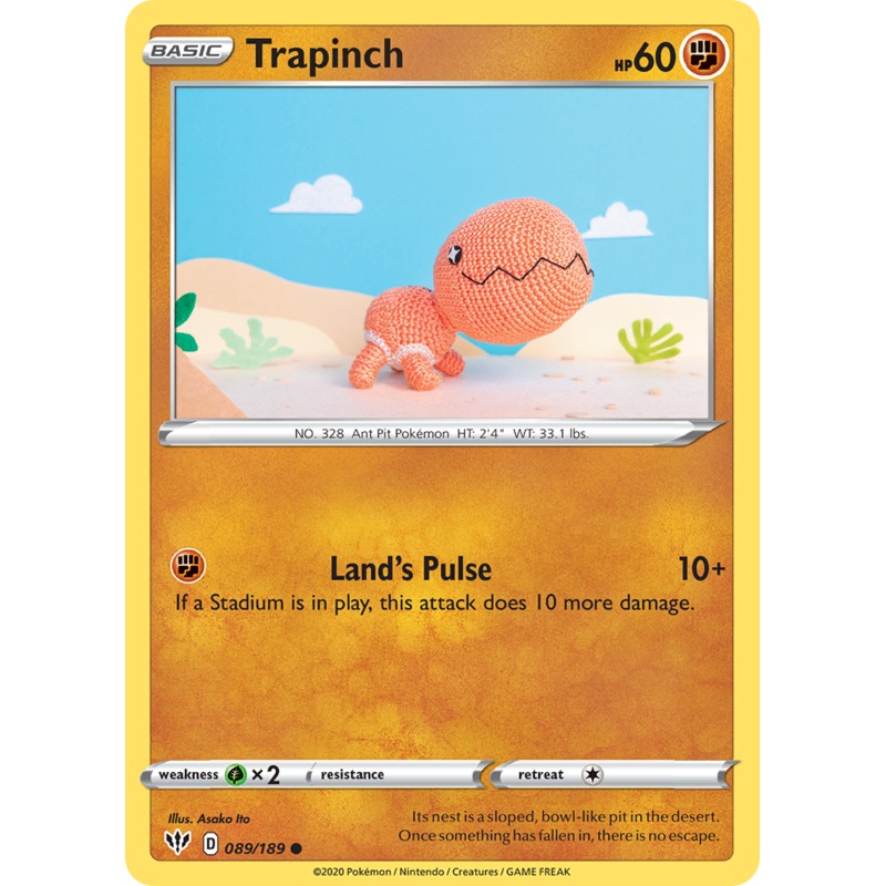 Trapinch (089/189) [Sword & Shield: Darkness Ablaze]