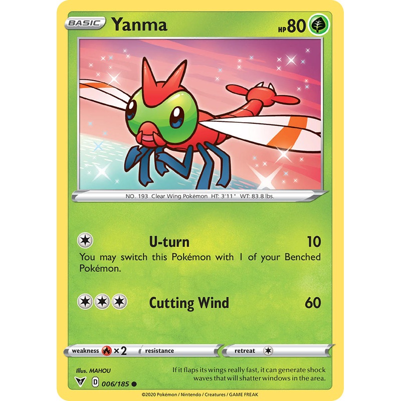 Yanma (006/185) [Sword & Shield: Vivid Voltage]
