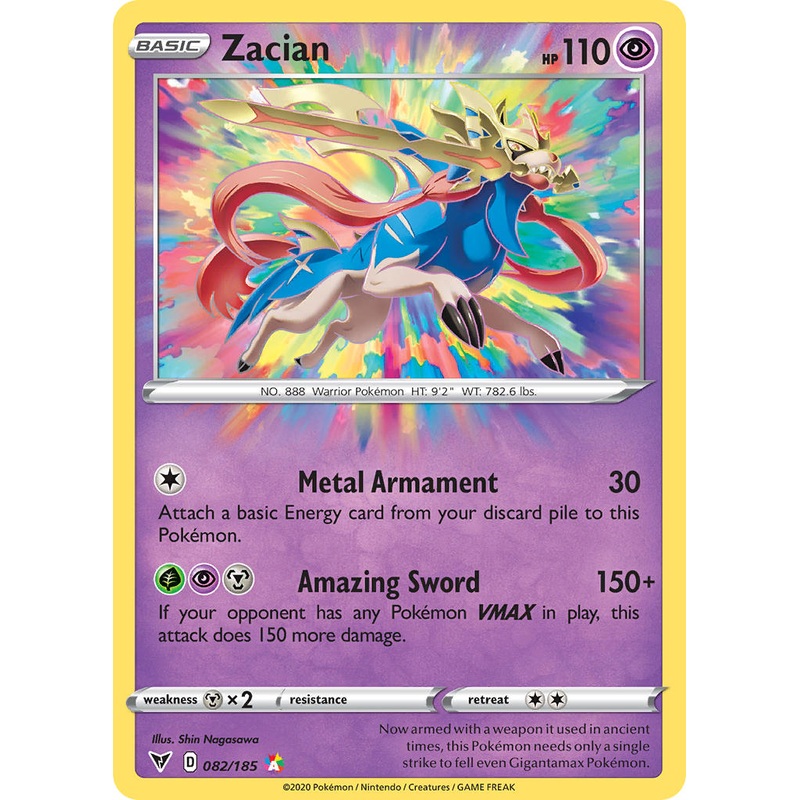 Zacian (082/185) [Sword & Shield: Vivid Voltage]