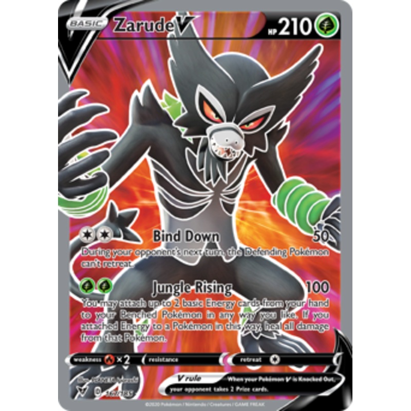 Zarude V (167/185) [Sword & Shield: Vivid Voltage]