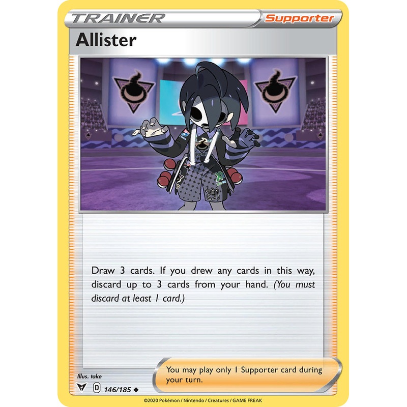 Allister (146/185) [Sword & Shield: Vivid Voltage]