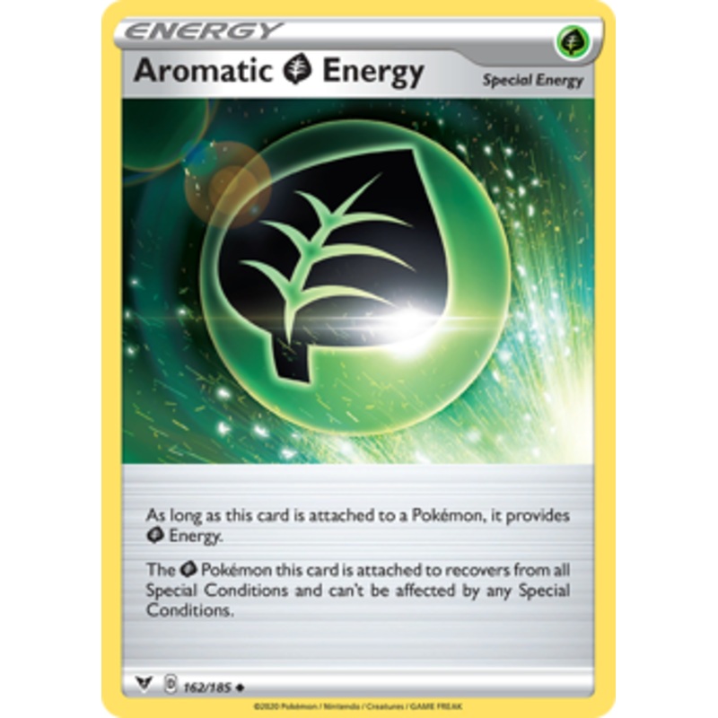 Aromatic Grass Energy (162/185) [Sword & Shield: Vivid Voltage]