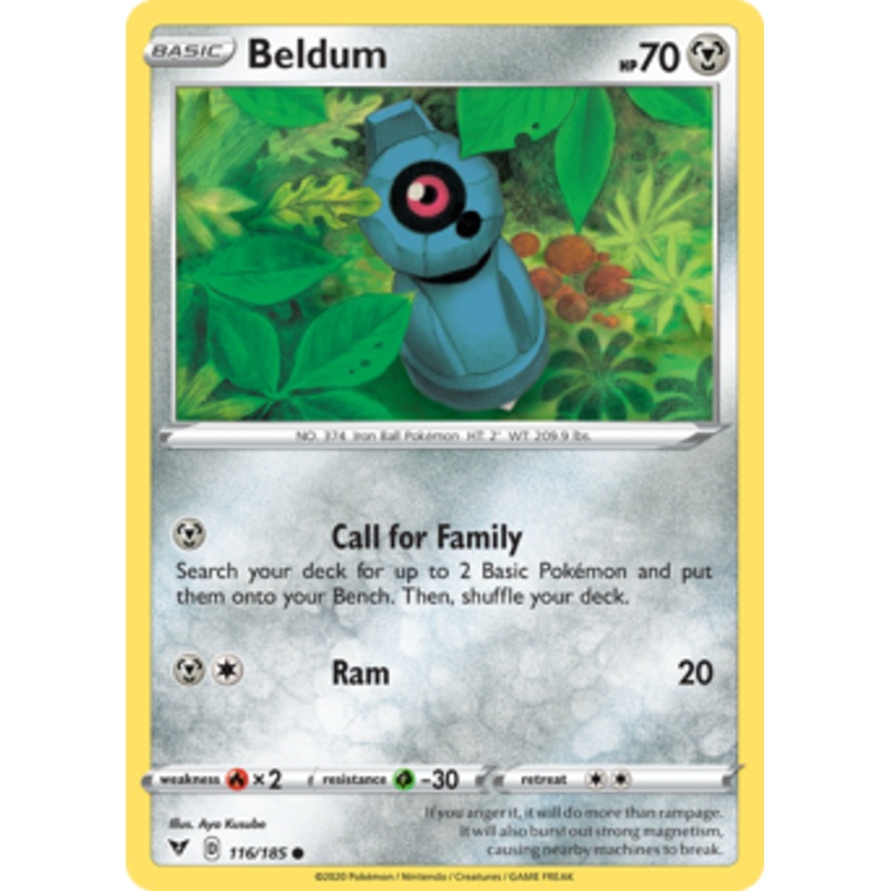 Beldum (116/185) [Sword & Shield: Vivid Voltage]