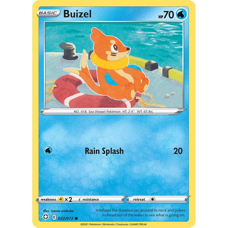 Buizel (022/072) [Sword & Shield: Shining Fates]