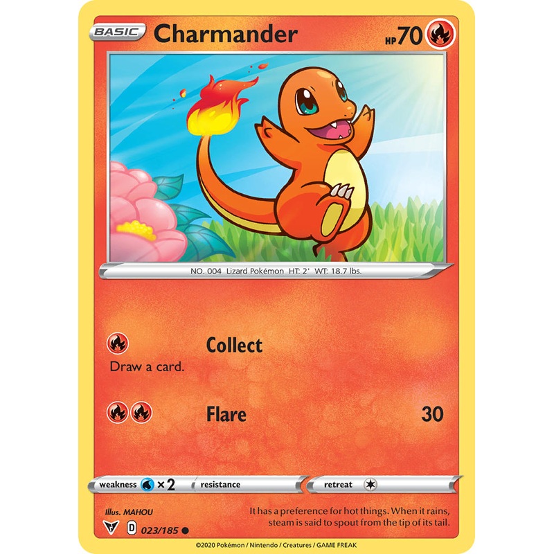 Charmander (023/185) [Sword & Shield: Vivid Voltage]