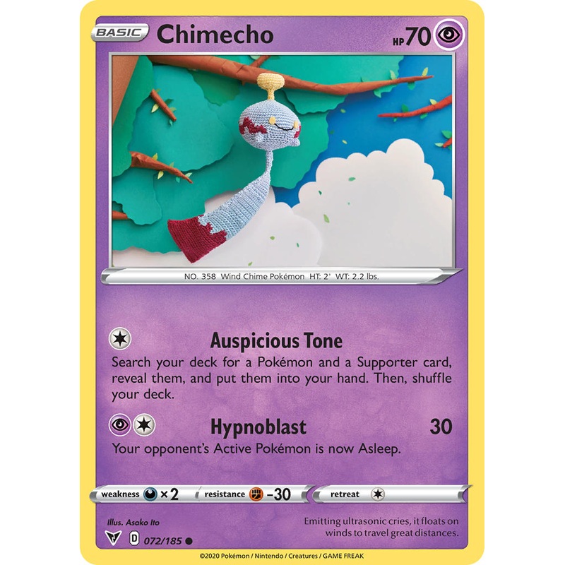 Chimecho (072/185) [Sword & Shield: Vivid Voltage]