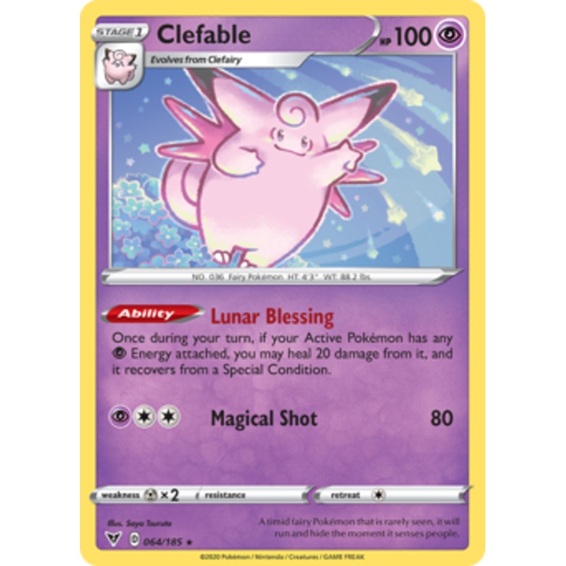 Clefable (064/185) [Sword & Shield: Vivid Voltage]