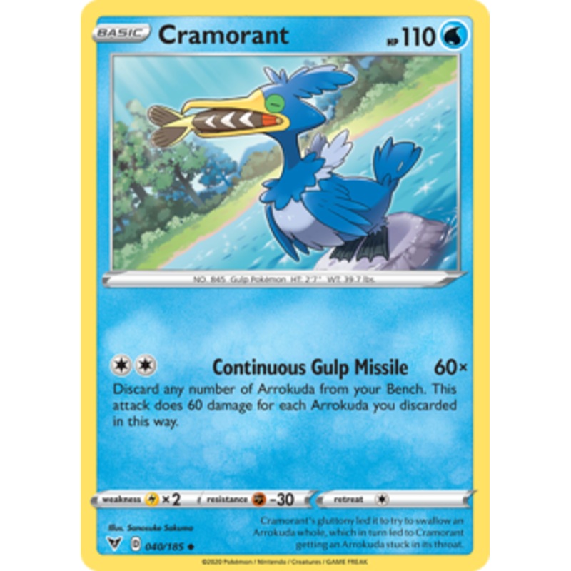 Cramorant (040/185) [Sword & Shield: Vivid Voltage]