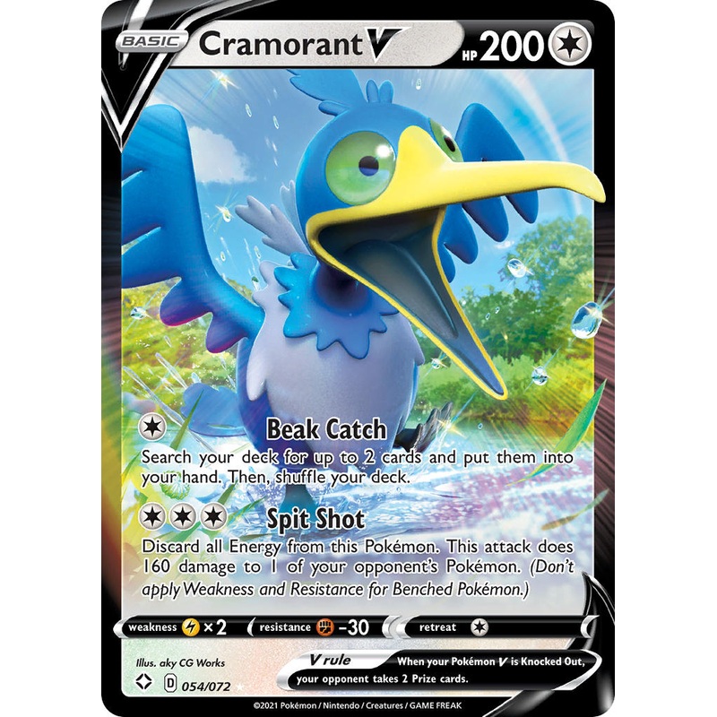 Cramorant V (054/072) [Sword & Shield: Shining Fates]
