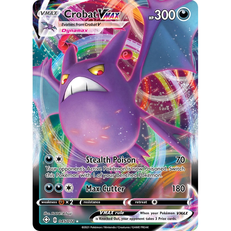 Crobat VMAX (045/072) [Sword & Shield: Shining Fates]