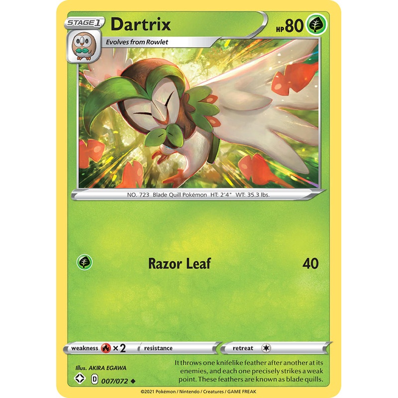 Dartrix (007/072) [Sword & Shield: Shining Fates]