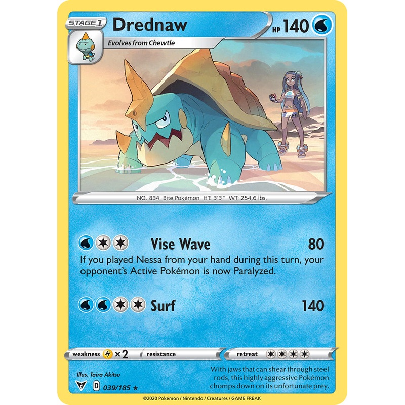 Drednaw (039/185) [Sword & Shield: Vivid Voltage]