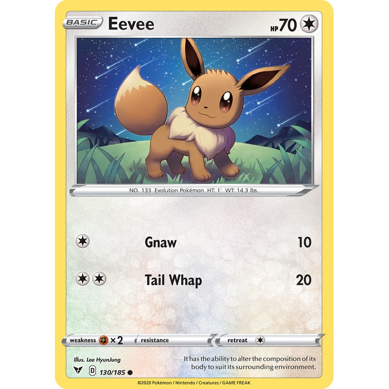 Eevee (130/185) [Sword & Shield: Vivid Voltage]