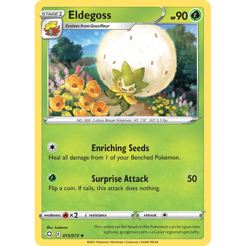 Eldegoss (015/072) [Sword & Shield: Shining Fates]