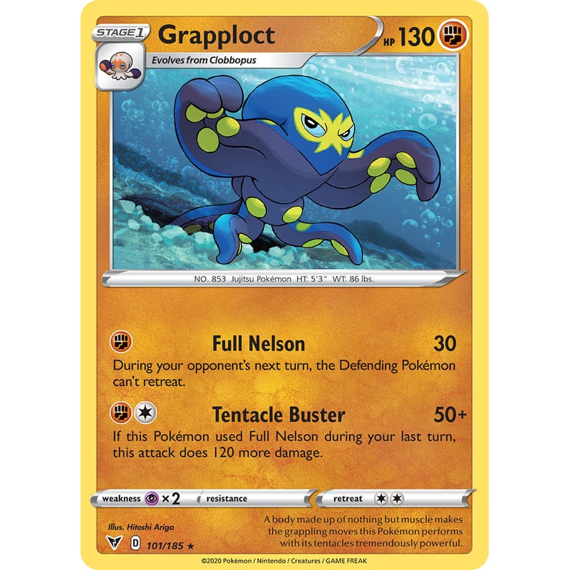Grapploct (101/185) [Sword & Shield: Vivid Voltage]