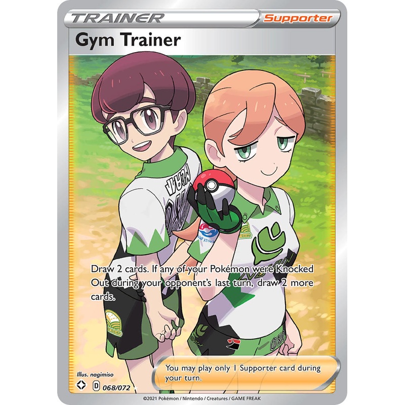 Gym Trainer (068/072) [Sword & Shield: Shining Fates]