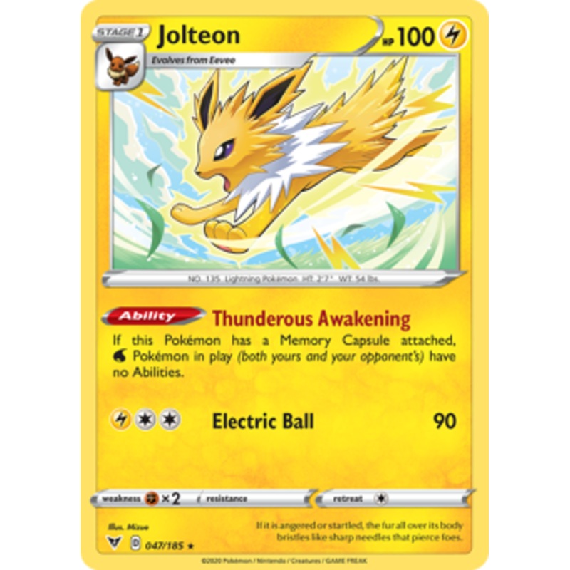 Jolteon (047/185) [Sword & Shield: Vivid Voltage]