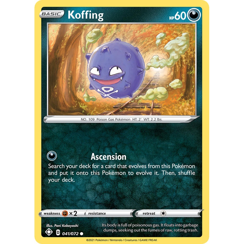 Koffing (041/072) [Sword & Shield: Shining Fates]