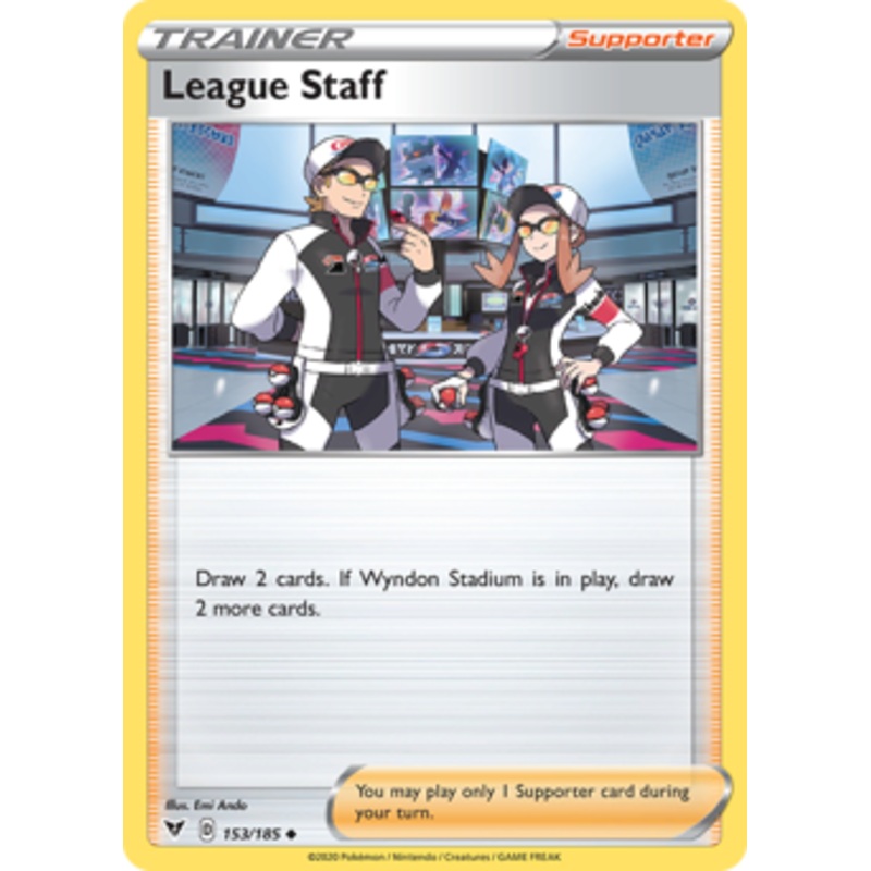 League Staff (153/185) [Sword & Shield: Vivid Voltage]