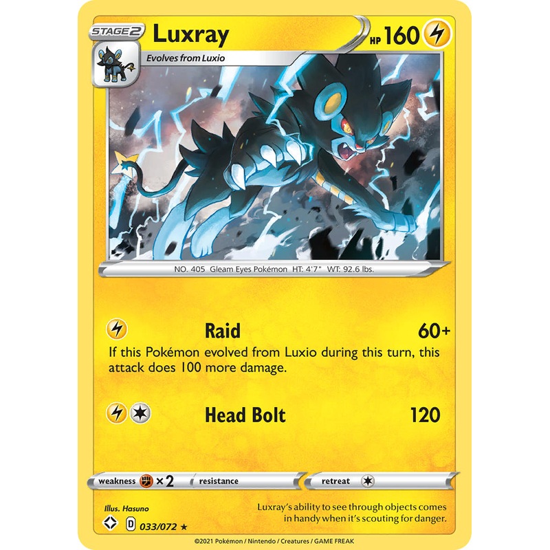 Luxray (033/072) [Sword & Shield: Shining Fates]