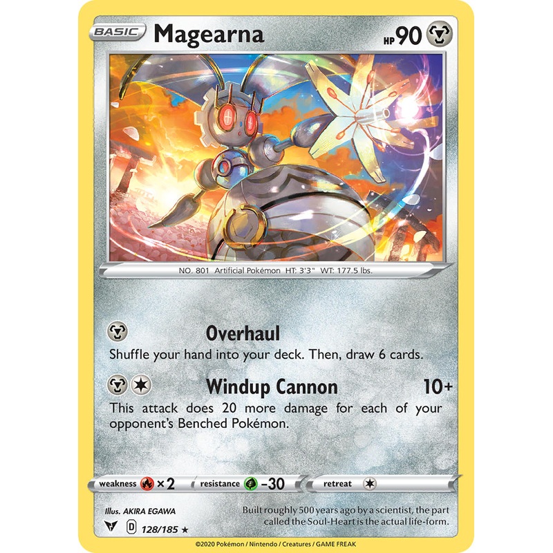 Magearna (128/185) [Sword & Shield: Vivid Voltage]